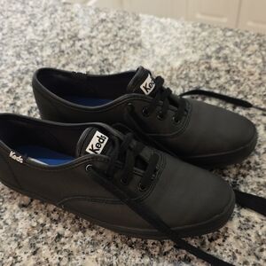 Keds Women's Black Lace-Up Sneakers